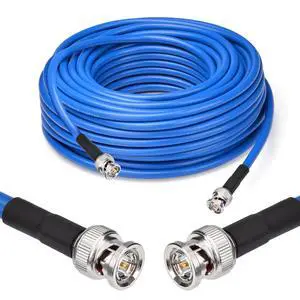 12G SDI Cable 75FT BNC Male to Male Video Coaxial Cable RG6 Coaxial Cable 75 Ohm Ultra Low Loss for 8K 4K 6G-SDI 3G Video Security Camera SDI Converter(Straight1 Pcs) 12G SDI Cable 75FT BNC Male to Male Video Coaxial Cable RG6 Coaxial Cable 75 Ohm Ultra Low Loss for 8K 4K 6G-SDI 3G Video Security Camera SDI Converter(Straight1 Pcs)