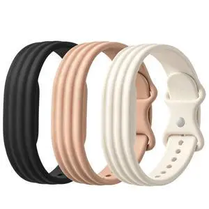 3 Pack Silicone Watch Bands for Google Fitbit Air, Soft Sport Waterproof Replacement Wristband Strap for Fitbit Air Women Men 3 Pack Silicone Watch Bands for Google Fitbit Air, Soft Sport Waterproof Replacement Wristband Strap for Fitbit Air Women Men