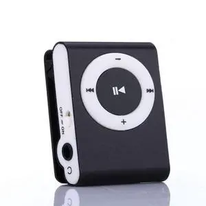 MP3 Portable Music Player Mini MP3 Back Clip Player Durable with Memory Card and Cable(Black) MP3 Portable Music Player Mini MP3 Back Clip Player Durable with Memory Card and Cable(Black)
