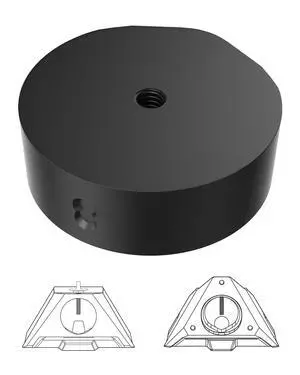 XMoving Starlink Mini Tripod Adapter, 1/4"-20 Aluminum Mount | Adapter for all Starlink Mini models, works with tripod, clamp, ball mount, for RV travel, camping, and outdoor setups XMoving Starlink Mini Tripod Adapter, 1/4"-20 Aluminum Mount | Adapter for all Starlink Mini models, works with tripod, clamp, ball mount, for RV travel, camping, and outdoor setups
