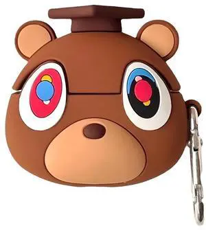Case Compatible with Airpods Pro/Pro2, Cute Kawaii Love Bear Design Earbuds Cover, Kids Boys Girls Portable Accessories Soft Silicone Wireless Earphone Shockproof Protector for Gifts Case Compatible with Airpods Pro/Pro2, Cute Kawaii Love Bear Design Earbuds Cover, Kids Boys Girls Portable Accessories Soft Silicone Wireless Earphone Shockproof Protector for Gifts