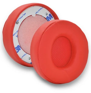 Replacement Earpads for Beats Solo Pro (Red) | Protein leather ear cushions for Beats Solo Pro. Comfortable, durable, and noise-isolating. Easy to replace worn pads Replacement Earpads for Beats Solo Pro (Red) | Protein leather ear cushions for Beats Solo Pro. Comfortable, durable, and noise-isolating. Easy to replace worn pads