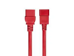 Power Cable/Cord - 6 Feet - Red | 14AWG for PDU 15A (IEC 60320 C13 to IEC 60320 C20) Power Cable/Cord - 6 Feet - Red | 14AWG for PDU 15A (IEC 60320 C13 to IEC 60320 C20)