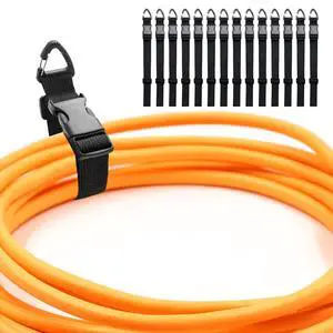 14 Pack 17 Inch Adjustable Extension Cord Holder Organizer with Triangle Buckle Heavy Duty Cable Organizer Versatile Tools Storage Strap Holder for Garage Storage Organization Supplies 14 Pack 17 Inch Adjustable Extension Cord Holder Organizer with Triangle Buckle Heavy Duty Cable Organizer Versatile Tools Storage Strap Holder for Garage Storage Organization Supplies