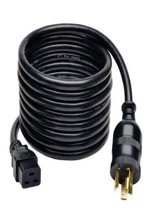 P040-012-P30 12-Feet Heavy Duty Power Cord 20A 12AWG C19 to L6-30P P040-012-P30 12-Feet Heavy Duty Power Cord 20A 12AWG C19 to L6-30P