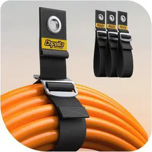 3-Pack Extension Cord Organizer, Gravity-Lock Holder for Workshop | Adjustable Extension Cord Holder, Heavy-duty Cable Straps for Garage Organization Gadgets 3-Pack Extension Cord Organizer, Gravity-Lock Holder for Workshop | Adjustable Extension Cord Holder, Heavy-duty Cable Straps for Garage Organization Gadgets