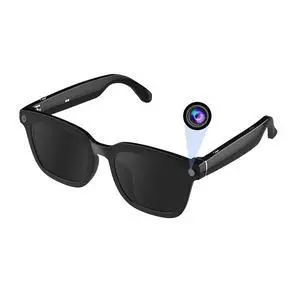 Camera Sunglasses for Cycling, 1080P HD Recording Glasses for Outdoor Sports, Hands-Free Video Glasses with Voice Control & UV Protection, App Live Preview Camera Sunglasses for Cycling, 1080P HD Recording Glasses for Outdoor Sports, Hands-Free Video Glasses with Voice Control & UV Protection, App Live Preview