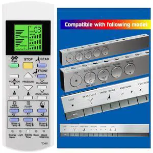 Replacement Remote Control for TOTO Washlet Toilets and Bidets THU6209 MS989 MS988 SN8551M MS8551CUMFG 500H 550H N550H THU9798 SN982M MS982CUMG MS952CUMG TCF9786JA SN952M MS952CUMG Replacement Remote Control for TOTO Washlet Toilets and Bidets THU6209 MS989 MS988 SN8551M MS8551CUMFG 500H 550H N550H THU9798 SN982M MS982CUMG MS952CUMG TCF9786JA SN952M MS952CUMG