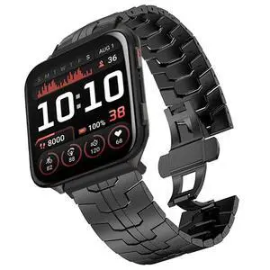 Compatible with Garmin Venu X1 Bands, Quick Release Stainless Steel Band Metal Strap with Folding Clasp Replacement Straps Compatible with Garmin Venu X1 Smartwatch Compatible with Garmin Venu X1 Bands, Quick Release Stainless Steel Band Metal Strap with Folding Clasp Replacement Straps Compatible with Garmin Venu X1 Smartwatch