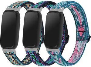 3PACKS Replacement Sport Bands Compatible with Fitbit Inspire 3 Band Nylon Elastic Quick Release Wristbands Breathable Straps Stretchy Loop Bracelet for Fitbit Inspire 3 Fitness Tracker Women Men 3PACKS Replacement Sport Bands Compatible with Fitbit Inspire 3 Band Nylon Elastic Quick Release Wristbands Breathable Straps Stretchy Loop Bracelet for Fitbit Inspire 3 Fitness Tracker Women Men