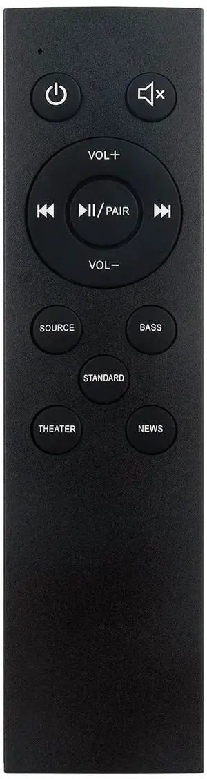 NS-HTSB22 Replacement Remote Control Compatible with Insignia Soundbar | NS-HTSB22 NS-SBAR21F20 NS-HTSB22 Replacement Remote Control Compatible with Insignia Soundbar | NS-HTSB22 NS-SBAR21F20