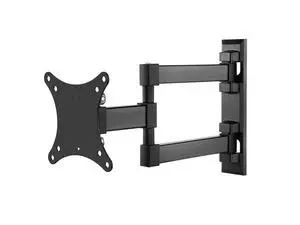 Commercial Full Motion TV Wall Mount Bracket Extra Long Extension Range to 13" for 13" to 27" TVs up to 33lbs, Max VESA 100x100, UL Certified Commercial Full Motion TV Wall Mount Bracket Extra Long Extension Range to 13" for 13" to 27" TVs up to 33lbs, Max VESA 100x100, UL Certified