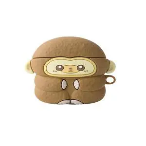 Wireless Charging Earphone Case Compatible with Airpods Pro/Pro2, Cute Animal Monkey Design Soft Silicone Full Body Protective Skin Cover, Kids Girls Women Cartoon Earbuds Accessories Wireless Charging Earphone Case Compatible with Airpods Pro/Pro2, Cute Animal Monkey Design Soft Silicone Full Body Protective Skin Cover, Kids Girls Women Cartoon Earbuds Accessories