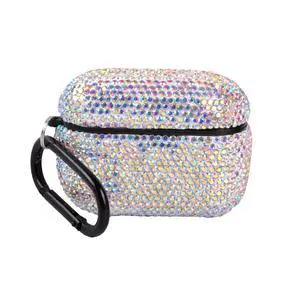 for AirPods Pro 3 Case Cover (2025), Glitter Sparkle Bling Hard Shell with Metal Lanyard, Compatible with AirPods Pro 3rd Generation Charging Case, Shockproof Protective Case (Multicolored) for AirPods Pro 3 Case Cover (2025), Glitter Sparkle Bling Hard Shell with Metal Lanyard, Compatible with AirPods Pro 3rd Generation Charging Case, Shockproof Protective Case (Multicolored)