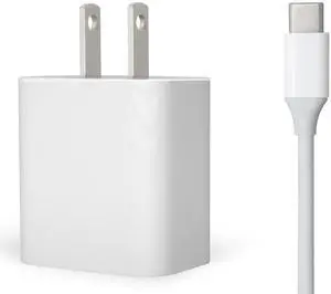 30W USB-C Fast Charger and Cable Compatible with Samsung Products, Samsung Phones, Tablets and Other USB-C Devices White (6-Foot, 1-Pack) 30W USB-C Fast Charger and Cable Compatible with Samsung Products, Samsung Phones, Tablets and Other USB-C Devices White (6-Foot, 1-Pack)