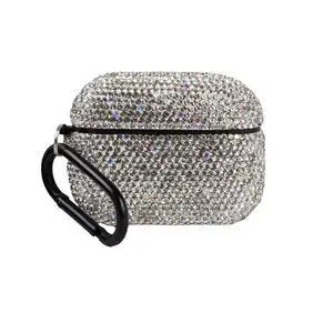 for AirPods Pro 3 Case Cover (2025), Glitter Sparkle Bling Hard Shell with Metal Lanyard, Compatible with AirPods Pro 3rd Generation Charging Case, Shockproof Protective Case (White AB) for AirPods Pro 3 Case Cover (2025), Glitter Sparkle Bling Hard Shell with Metal Lanyard, Compatible with AirPods Pro 3rd Generation Charging Case, Shockproof Protective Case (White AB)