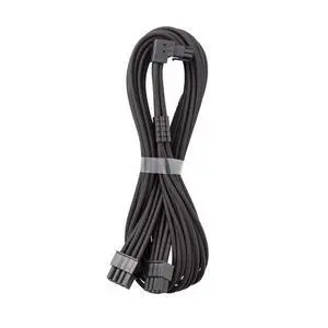 E-Series Pro ModFlex Sleeved 12V-2x6 12VHPWR 90° StealthSense PCIe Cable for EVGA G/G+ / P/P+ / T - Variant B (Black, 16-pin to Dual 8-pin, 60cm) E-Series Pro ModFlex Sleeved 12V-2x6 12VHPWR 90° StealthSense PCIe Cable for EVGA G/G+ / P/P+ / T - Variant B (Black, 16-pin to Dual 8-pin, 60cm)