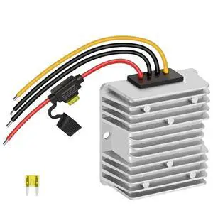DC-DC 36V/48V to 12V 20A 240W Golf Cart Step-Down Converter,Voltage Regulator, Reducer, Waterproof Transformer with Fuse DC-DC 36V/48V to 12V 20A 240W Golf Cart Step-Down Converter,Voltage Regulator, Reducer, Waterproof Transformer with Fuse