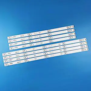 8 PCS LED Backlight Strips for TCL 55'' TV L55P2-UDN TOT-55D2900 L55E5800A U55P6006 55UC6406 LB5505 55UC6426 L55S4900FS L55S4900 JL.D55051330-004ES-M JL.D55041330-004ES-M 55U6700C 55D2900 8 PCS LED Backlight Strips for TCL 55'' TV L55P2-UDN TOT-55D2900 L55E5800A U55P6006 55UC6406 LB5505 55UC6426 L55S4900FS L55S4900 JL.D55051330-004ES-M JL.D55041330-004ES-M 55U6700C 55D2900