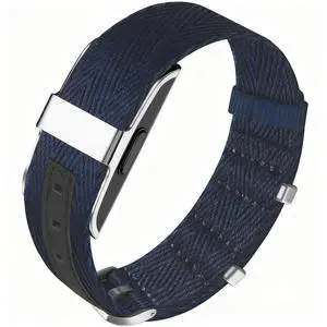 Nylon Leather Compatible with Hume Band Replacement Strap 1.0, Adjustable Clasp Buckle & Loop Closure for Secure,Sport Lightweight Fabric Strap for Hume Health Band Fitness Tracker Women Men Nylon Leather Compatible with Hume Band Replacement Strap 1.0, Adjustable Clasp Buckle & Loop Closure for Secure,Sport Lightweight Fabric Strap for Hume Health Band Fitness Tracker Women Men
