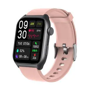 Android Smart Watch for Women - 2.0",IP68 Waterproof Fitness Watches Bluetooth Call (Answer/Call),Heart Rate/Sleep/Pressure/Steps Monitor,Android & iOS,100+ Sports Trackers (Pink) Android Smart Watch for Women - 2.0",IP68 Waterproof Fitness Watches Bluetooth Call (Answer/Call),Heart Rate/Sleep/Pressure/Steps Monitor,Android & iOS,100+ Sports Trackers (Pink)