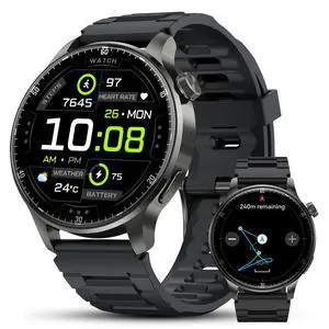 Smart Watches for Men Women with GPS (Answer/Make Calls), 1.52" AMOLED Smartwatch, 170+ Sport Modes Step Counter Fitness Activity Tracker with Sleep Stress Monitor, for Android iPhones Smart Watches for Men Women with GPS (Answer/Make Calls), 1.52" AMOLED Smartwatch, 170+ Sport Modes Step Counter Fitness Activity Tracker with Sleep Stress Monitor, for Android iPhones
