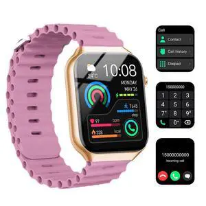 Smart Watch for Men Women, 2.09" AI Fitness Smartwatches with Calling/SMS, Heart Rate/Sleep/SpO2 Monitor, Pedometer, Dual Bands, 3 Games for Android/iOS Phones (Pink) Smart Watch for Men Women, 2.09" AI Fitness Smartwatches with Calling/SMS, Heart Rate/Sleep/SpO2 Monitor, Pedometer, Dual Bands, 3 Games for Android/iOS Phones (Pink)