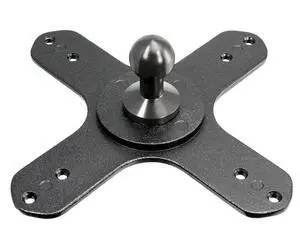 Mounts VESA 75 / VESA 100 to 20mm Ball Mount Bracket Adapter | Industrial-Strength Construction | VESA-Compatible Devices | Durable 20mm Ball End | for TVs, Monitors, and Displays | AP20MMVESA Mounts VESA 75 / VESA 100 to 20mm Ball Mount Bracket Adapter | Industrial-Strength Construction | VESA-Compatible Devices | Durable 20mm Ball End | for TVs, Monitors, and Displays | AP20MMVESA