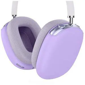 SaharaCase - Liquid Silicone Cover Case for AirPods Max, Purple Orchid, (HP00183) SaharaCase - Liquid Silicone Cover Case for AirPods Max, Purple Orchid, (HP00183)