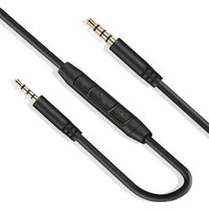 3.5mm to 2.5mm Audio Cable Replacement Cord for Bose Headphones Aux Wire | In-line Mic, Volume Control, Work for Bose NC700 QuietComfort Ultra 45 QC45 QC35II QC35 QC25 JBL Tune 720BT 660NC 670NC 770NC 3.5mm to 2.5mm Audio Cable Replacement Cord for Bose Headphones Aux Wire | In-line Mic, Volume Control, Work for Bose NC700 QuietComfort Ultra 45 QC45 QC35II QC35 QC25 JBL Tune 720BT 660NC 670NC 770NC