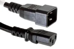 C20 to C13 Power Cord 6ft, 14 AWG, 15A/250V, Black | Heavy Duty IEC 60320 Server Rack Power Cable for PDU, UPS, Data Center and Network Equipment, C20 to C13, 6ft, Black C20 to C13 Power Cord 6ft, 14 AWG, 15A/250V, Black | Heavy Duty IEC 60320 Server Rack Power Cable for PDU, UPS, Data Center and Network Equipment, C20 to C13, 6ft, Black
