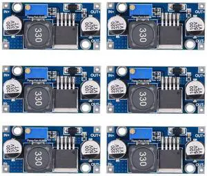XL6009 DC to DC Boost Converter 3.0-30V to 5-35V Step-up Transformer Power Module, Pack of 6 XL6009 DC to DC Boost Converter 3.0-30V to 5-35V Step-up Transformer Power Module, Pack of 6