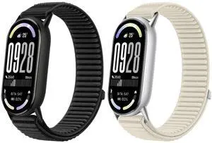 Nylon Bands Compatible with Xiaomi Smart Band 10/9/8,Lightweight Sport Replacement for Mi Band 10/9/8 for Women Men Nylon Bands Compatible with Xiaomi Smart Band 10/9/8,Lightweight Sport Replacement for Mi Band 10/9/8 for Women Men