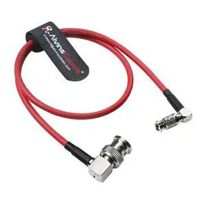 Micro BNC to BNC Cable 12G-SDI High Speed 4K UHD Video Coaxial Cable, 75 Ohm Ultra-Soft for Blackmagic Video Assist 5" Monitor,Red,Right Angle 50CM|19.7inches Micro BNC to BNC Cable 12G-SDI High Speed 4K UHD Video Coaxial Cable, 75 Ohm Ultra-Soft for Blackmagic Video Assist 5" Monitor,Red,Right Angle 50CM|19.7inches