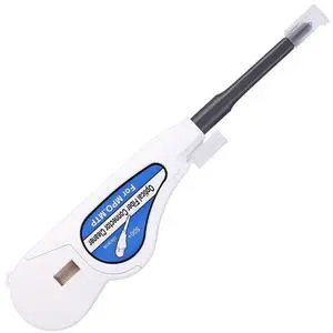 Fiber Optic Cleaner for MPO/MTP Connectors, Over 500 Cleans, Fiber Endface & Optical Connector Cleans (White) Fiber Optic Cleaner for MPO/MTP Connectors, Over 500 Cleans, Fiber Endface & Optical Connector Cleans (White)