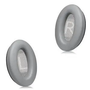 Headphones Replacement Ear Pads, Protein Leather earpad Cushions for Bose Quiet Comfort QC35 Headphones, Replacement Earpads, Softer Memory Foam - Gray Headphones Replacement Ear Pads, Protein Leather earpad Cushions for Bose Quiet Comfort QC35 Headphones, Replacement Earpads, Softer Memory Foam - Gray