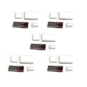 5PCS USB-C PD QC 5V 9V 12V 15V 20V DC Fixed Voltage Power Trigger Module 5A Type-C Male Input (Default 20V) 5PCS USB-C PD QC 5V 9V 12V 15V 20V DC Fixed Voltage Power Trigger Module 5A Type-C Male Input (Default 20V)