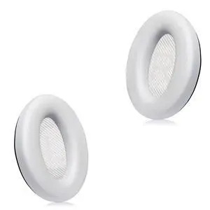 Headphones Replacement Ear Pads, Protein Leather earpad Cushions for Bose Quiet Comfort QC35 Headphones, Replacement Earpads, Softer Memory Foam - White Headphones Replacement Ear Pads, Protein Leather earpad Cushions for Bose Quiet Comfort QC35 Headphones, Replacement Earpads, Softer Memory Foam - White
