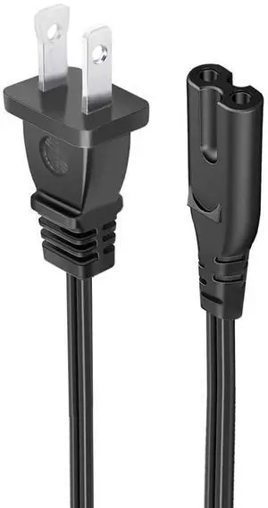 Power Cable AC 8.2Ft Cord Replacement for HP Tango X Smart Printer | 2 Prong Replacement for HP Tango AC Power Cord, Direct Plug-In Replacement Power Cable AC 8.2Ft Cord Replacement for HP Tango X Smart Printer | 2 Prong Replacement for HP Tango AC Power Cord, Direct Plug-In Replacement