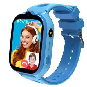 4G Kids Smart Watch with GPS Tracker, Smartwatches with Two Way Calling Video Calls SOS Class Mode Pedometer Alarm Clock Puzzle Games HD Touch Screen Safe Phone Watch for Kids Ages 4-12 Gifts (Blue) 4G Kids Smart Watch with GPS Tracker, Smartwatches with Two Way Calling Video Calls SOS Class Mode Pedometer Alarm Clock Puzzle Games HD Touch Screen Safe Phone Watch for Kids Ages 4-12 Gifts (Blue)