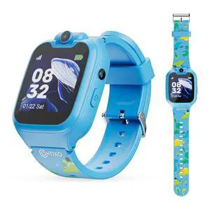KW01 Smart Watches for Kids, Blue 1.54" HD Touch Screen Educational Smartwatch Toy with Games Camera Video Recorder Calculator Flashlight Music Player Gift for 3-12 Years Old Boys Girls KW01 Smart Watches for Kids, Blue 1.54" HD Touch Screen Educational Smartwatch Toy with Games Camera Video Recorder Calculator Flashlight Music Player Gift for 3-12 Years Old Boys Girls