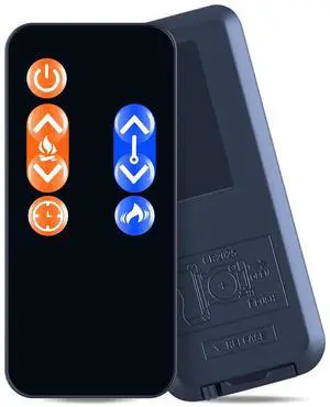 Replacement Remote Control for Signature by Ashley Electric Fireplace Heater, Compatible with Models EF30-23B, EF16-23, EF30-30A, W100-101 Replacement Remote Control for Signature by Ashley Electric Fireplace Heater, Compatible with Models EF30-23B, EF16-23, EF30-30A, W100-101