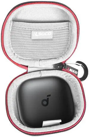 Case for Anker Soundcore Liberty 4 Pro Noise Cancelling Wireless Earbuds | Hard Case Cover for Soundcore Liberty 4 Pro Noise Cancelling Wireless Earbuds Protective Case with Carabiner (Case Only) Case for Anker Soundcore Liberty 4 Pro Noise Cancelling Wireless Earbuds | Hard Case Cover for Soundcore Liberty 4 Pro Noise Cancelling Wireless Earbuds Protective Case with Carabiner (Case Only)