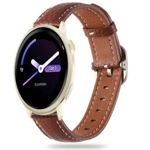 20mm Genuine Leather Soft Strap Quick Release Wristband Compatible with Garmin Vivoactive 6, Vivoactive 5, Vivoactive 3 smartwatch for Women 20mm Genuine Leather Soft Strap Quick Release Wristband Compatible with Garmin Vivoactive 6, Vivoactive 5, Vivoactive 3 smartwatch for Women
