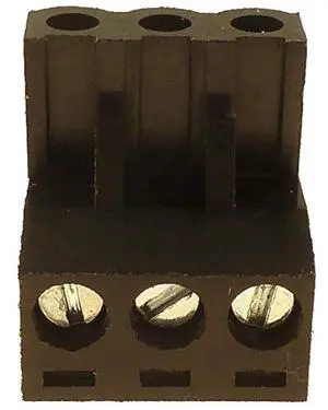 3-Pin Power Plug (Black) for Audio Devices 3-Pin Power Plug (Black) for Audio Devices