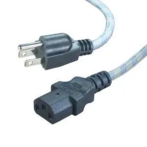 Power Cord 3 Prong AC Cable 6FT/1.8m Nylon Braided | 10A 18AWG, Universal Replacement 3 Pin, For Computer, Monitor, Printer, PC, TV, Projector, Power Supply Cable Power Cord 3 Prong AC Cable 6FT/1.8m Nylon Braided | 10A 18AWG, Universal Replacement 3 Pin, For Computer, Monitor, Printer, PC, TV, Projector, Power Supply Cable
