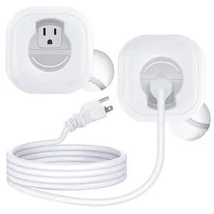 Wall Mounted TV Cord Hider White Wire Hiders for in-Wall Cable Management System, Power & Low Voltage Cable Management, Hole Saw Drill Attachment, Professional Installation for Clean Look Wall Mounted TV Cord Hider White Wire Hiders for in-Wall Cable Management System, Power & Low Voltage Cable Management, Hole Saw Drill Attachment, Professional Installation for Clean Look