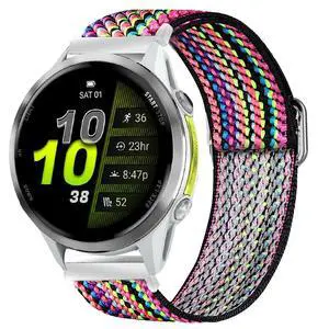 Compatible with Garmin Forerunner 970 bands, Quick Release Stretch Elastics Nylon Adjustable Replacement Strap Accessories for Men & Women Compatible with Garmin Forerunner 970 Compatible with Garmin Forerunner 970 bands, Quick Release Stretch Elastics Nylon Adjustable Replacement Strap Accessories for Men & Women Compatible with Garmin Forerunner 970
