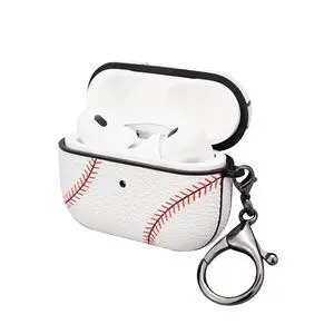 Case for AirPods pro 2, Full Protective Durable Baseball Case for Apple AirPods pro 2 Charging,Case Cover with Keychain Case for AirPods pro 2, Full Protective Durable Baseball Case for Apple AirPods pro 2 Charging,Case Cover with Keychain