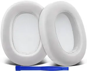 Protein Leather Replacement Earpads for Sony ULT WEAR/WH-ULT900N (WHULT900N) Over-Ear Noise Canceling Headphones, Ear Pads Cushions with Noise Isolation Foam - White Protein Leather Replacement Earpads for Sony ULT WEAR/WH-ULT900N (WHULT900N) Over-Ear Noise Canceling Headphones, Ear Pads Cushions with Noise Isolation Foam - White